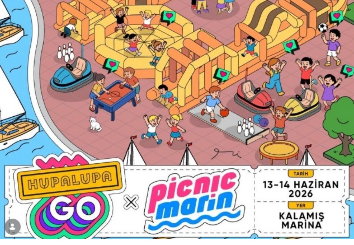 HUPALUPA GO x Picnic Marin Aile ve Çocuk Festivali